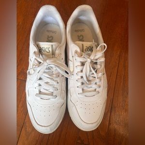 ASICS Womens Tiger Japan S white sneakers size 12